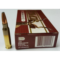 Ammo 308 Win 180Gr PMP SP 20's