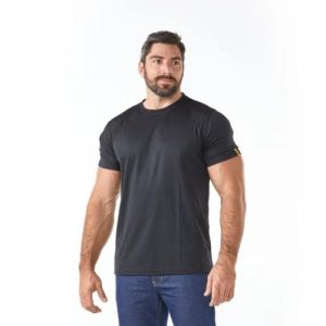 web-tlcs-tshirt-black. T-Shirt Crew Neck Dromex 100% Polyester Premium Quick Dry