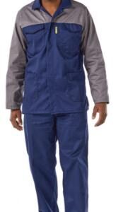 WEB-TLCS-2TONECONTI #1. 65/35 Polycotton Two Tone Conti Jacket -Dromex-