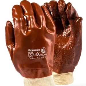 WEB-TLCS-GLOVEX/KW #1. Glove PVC Ter Bro H/D Xtra/Kw (Rough) -Dromex-