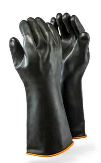 WEB-TLCS-GLOVEH1-40 #1. Glove Industrial Rubber Smooth H1-40 -Dromex-